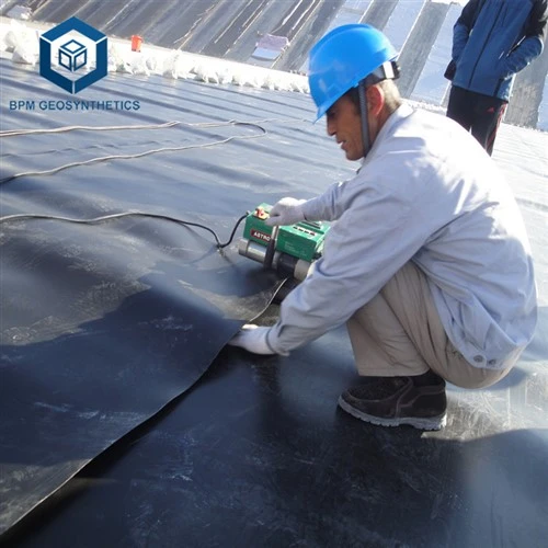 غشاء أرضي HDPE 500 ميكرون